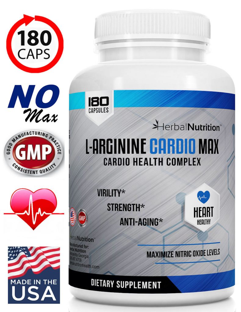 L-Arginine Cardio Complete Bottle