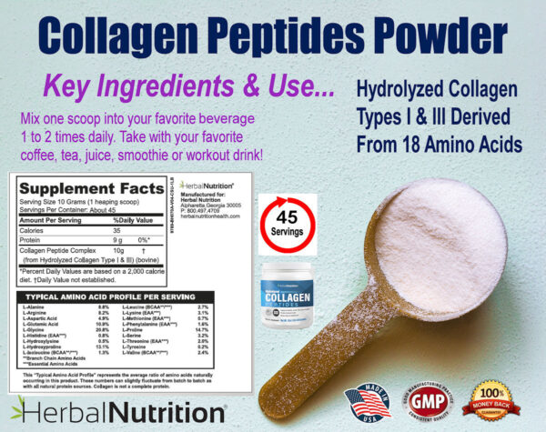 Best Collagen Supplement Peptides Powder
