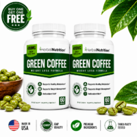 Green Coffee Bean Extract Two Bottles