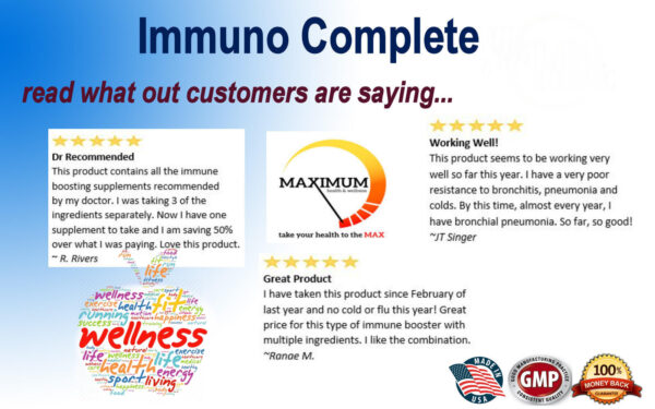 Immuno Complete 5 Star Reviews