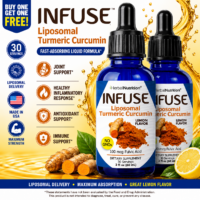 Infuse Turmeric Curcumin Two Bottles