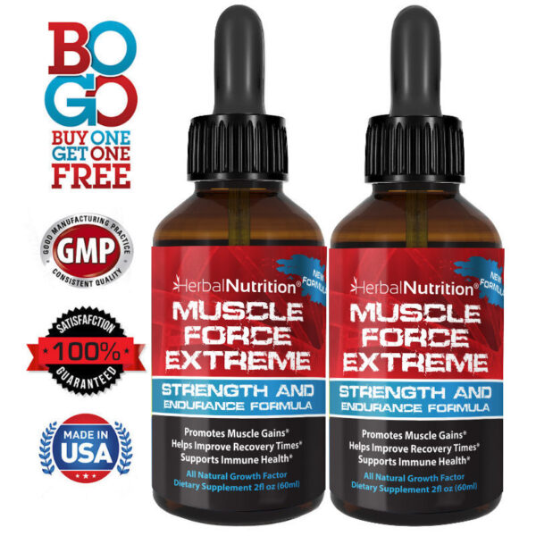 Muscle Force Extreme Two Bottles