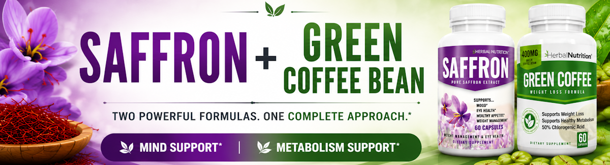 Saffron and Green Coffee Bean
