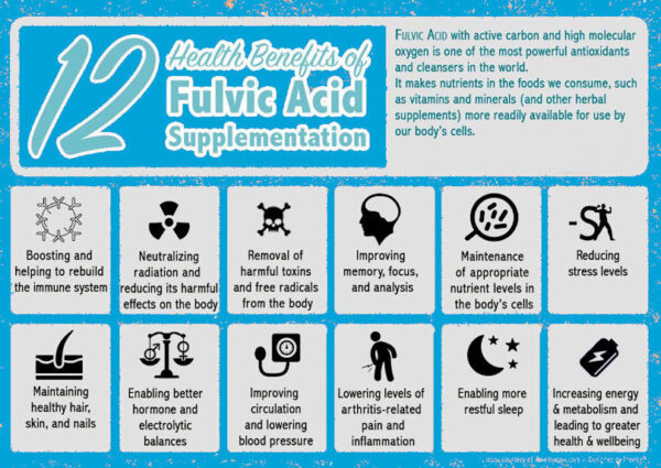 Benefit of Fulvic Acid