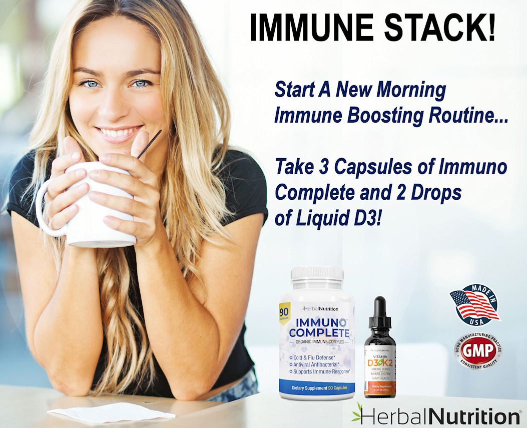 D3 K2 & Immuno Complete Start a New Routine