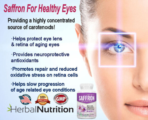 Saffron Extract Is Good For Eye Health