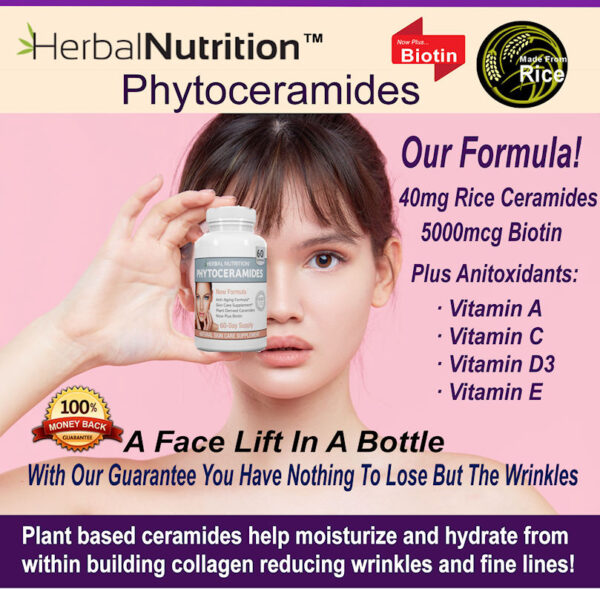 Phytoceramides with Skin Restoring Ceramides
