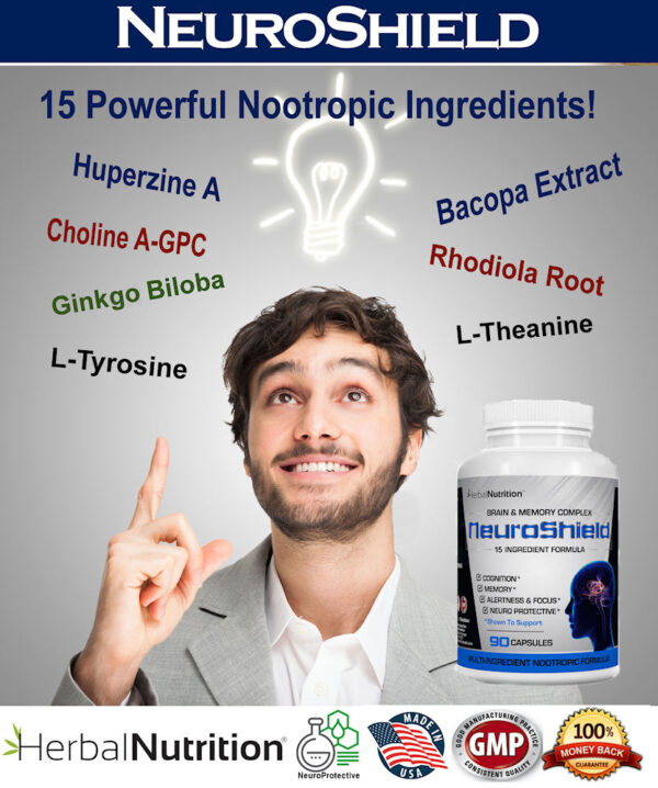 Neuroshield Best Brain & Memory Supplement