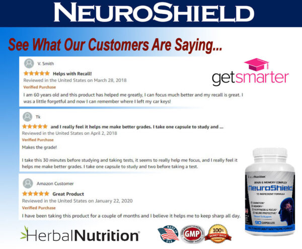 Neuroshield Best Brain & Memory Supplement