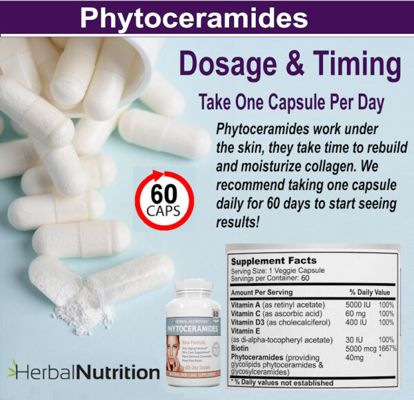 Phytoceramides Dosage & Timing