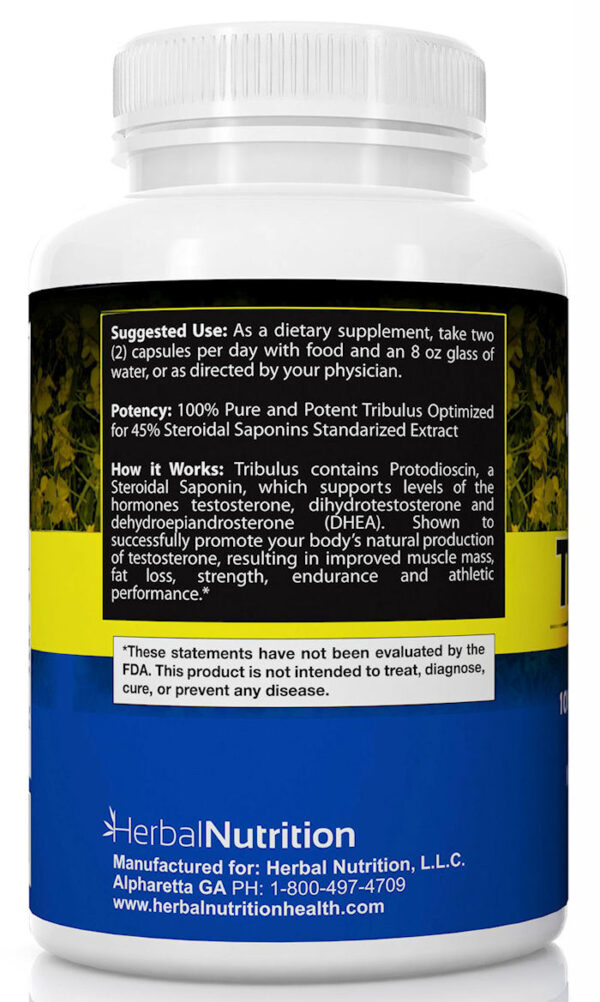 Muscle Fire Tribulus Suggested Use
