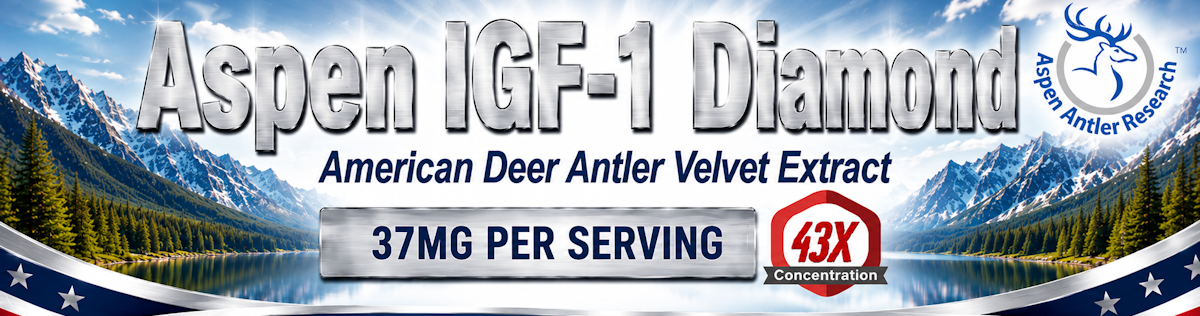 Aspen Deer Antler Velvet Extract Diamond