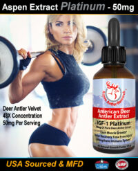 Aspen Deer Antler Velvet Extract - Platinum