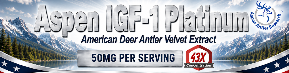 Aspen Deer Antler Velvet Extract Platinum