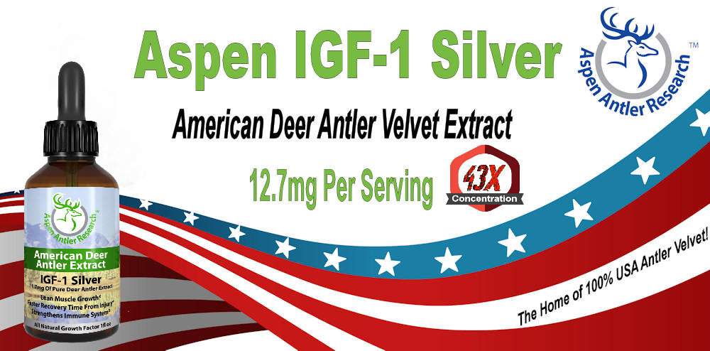 Aspen Silver Deer Antler Velvet Extract
