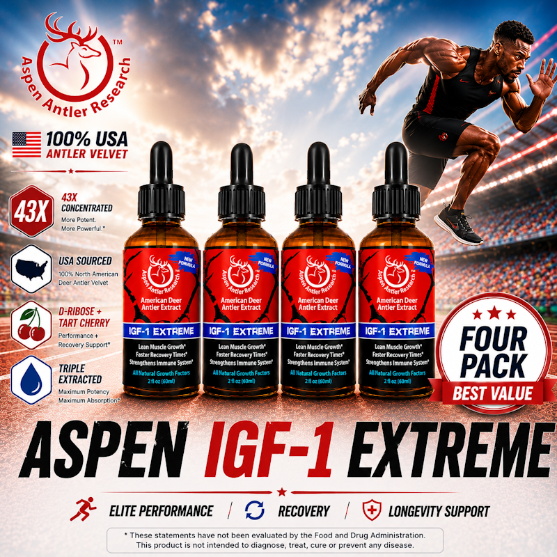 Aspen IGF-1 Extreme 4 Pack