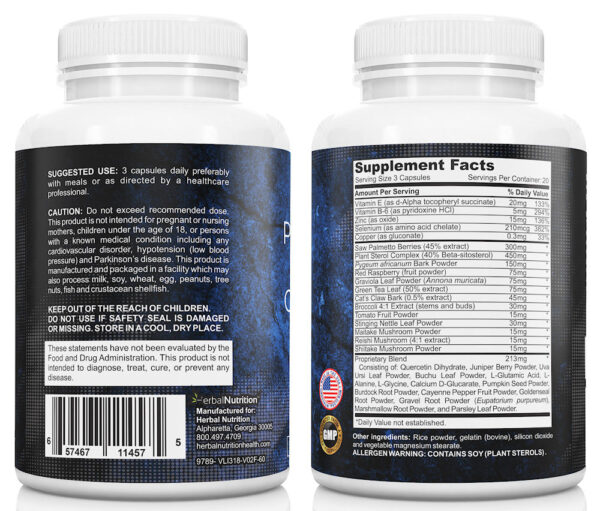 Prostate Health Key Ingredients