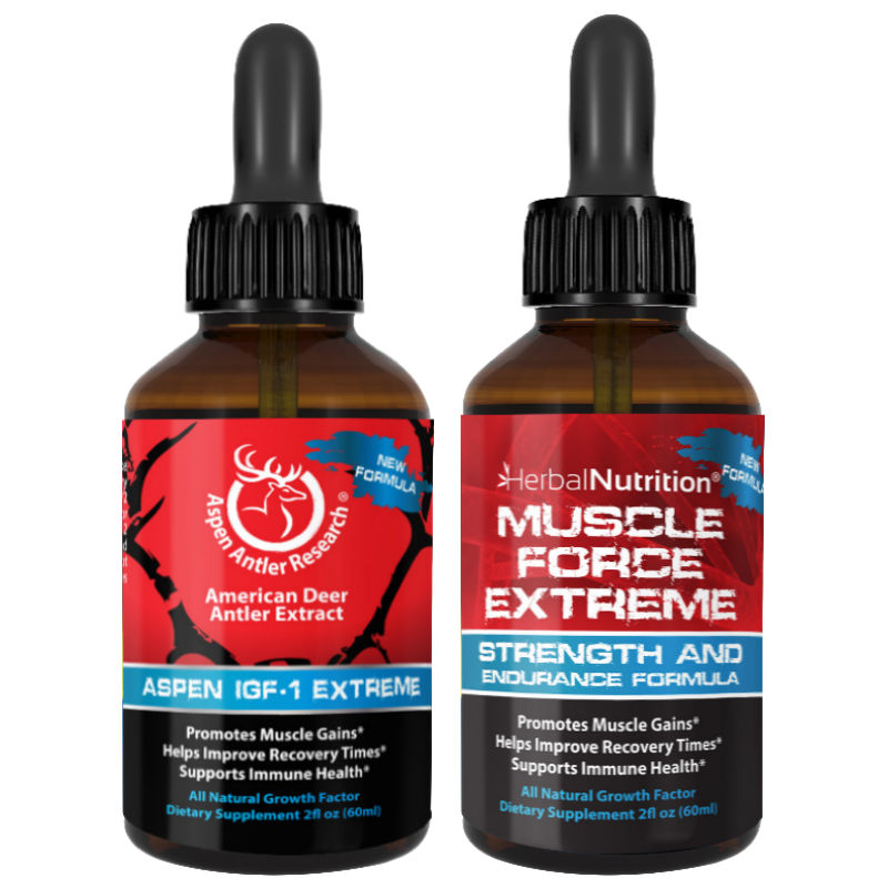 Stack of Aspen Extreme and Muscle Force Extreme
