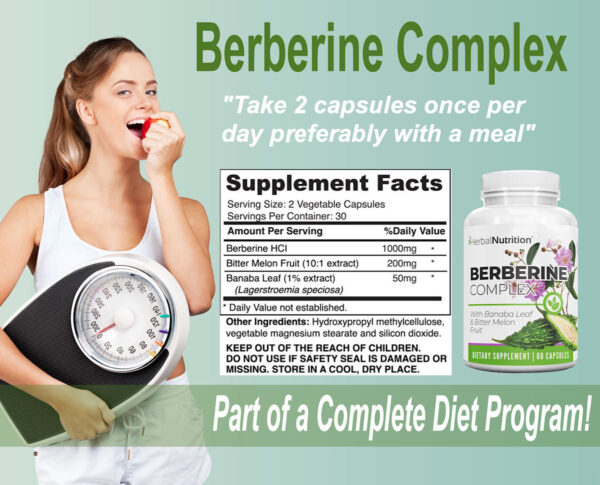 Berberine Complex Supplement Facts