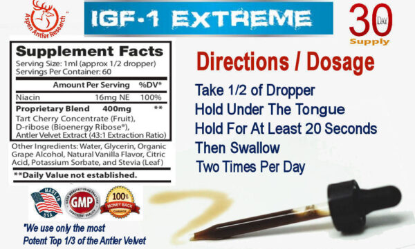 Aspen IGF-1 Extreme Facts & Directions