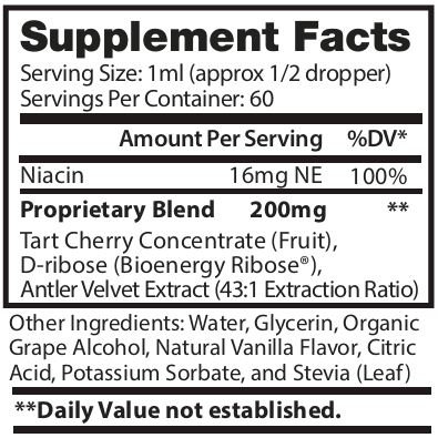 Aspen IGF-1 Max Facts Panel