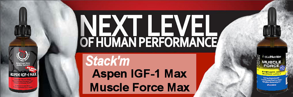 Stack Aspen IGF-1 Max & Muscle Force Max