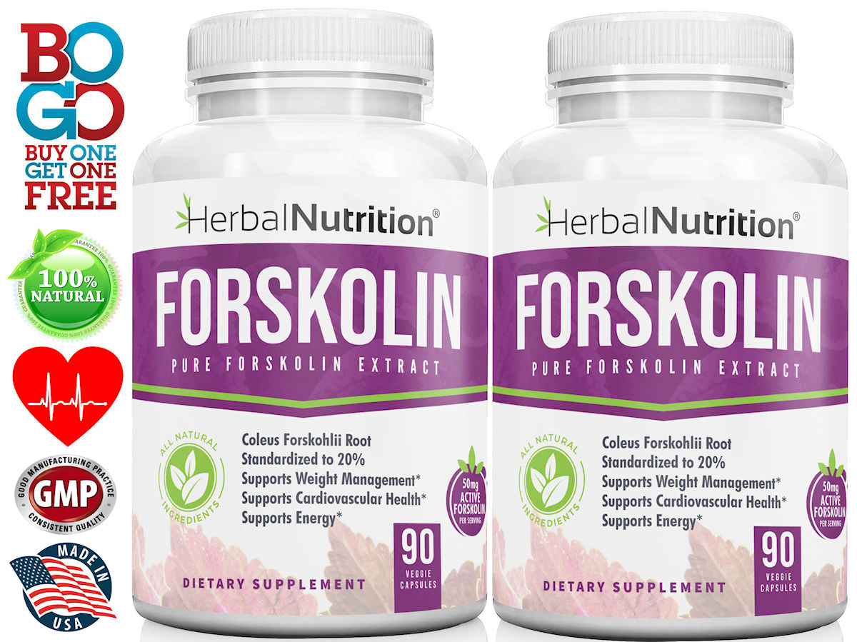 Forskolin Extract Two Pack