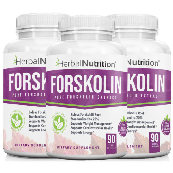 Forskolin Extract 3 Pack