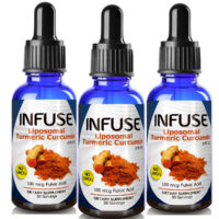 Infuse Turmeric Curcumin Three Bottles