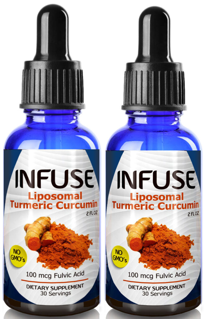 Infuse Turmeric Curcumin Two Bottles