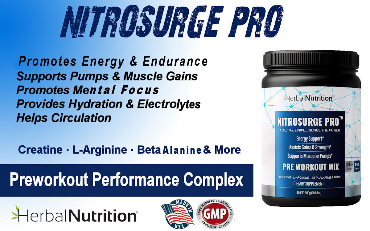 Nitrosurge Pro Key Benefits