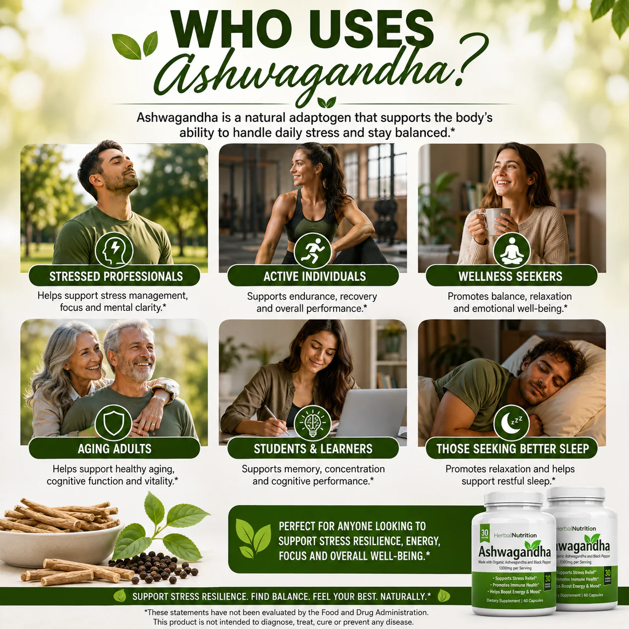 Ashwagandha Benefits Calming Less Cortisol