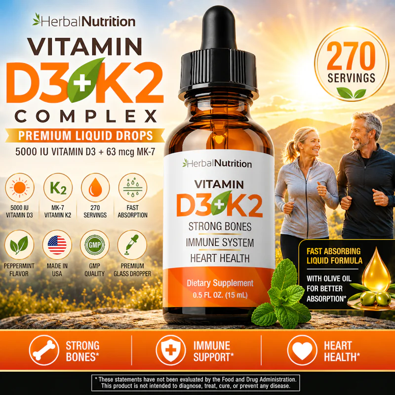Vitamin D3 K2 Liquid Drops