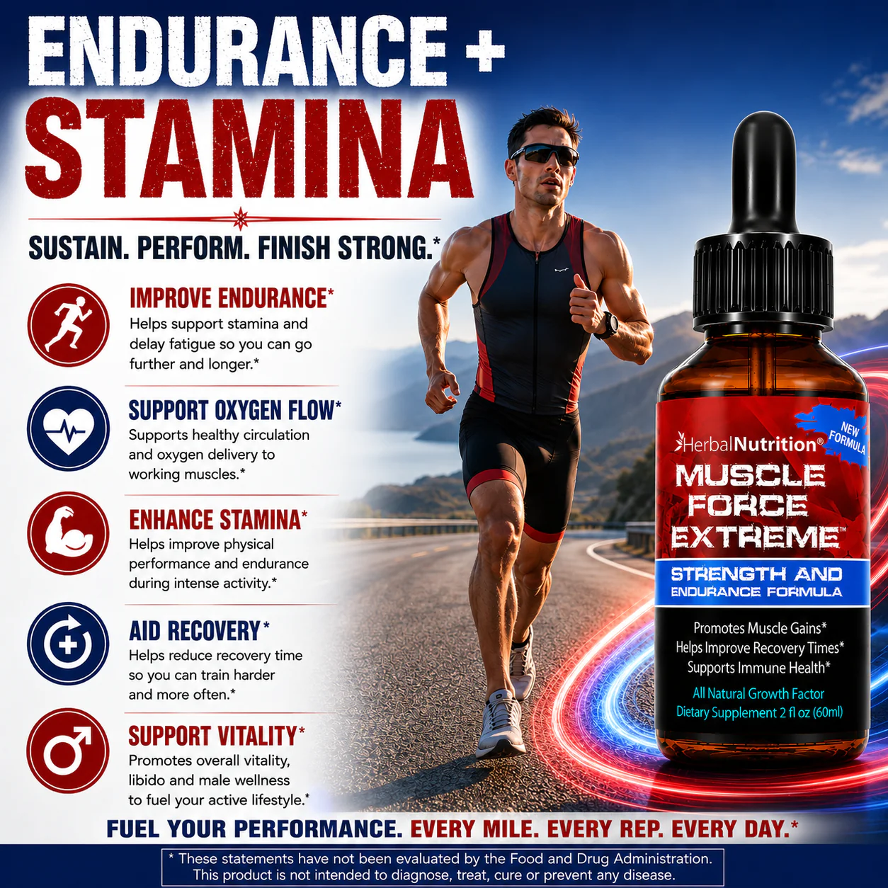 Muscle Force Extreme for Stamina & Endurance