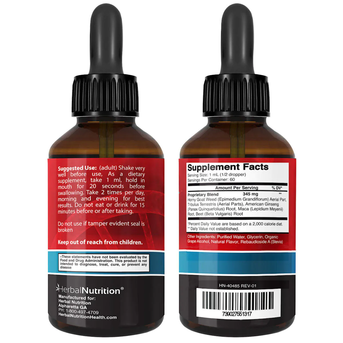 Muscle Force Extreme Back of Bottles
