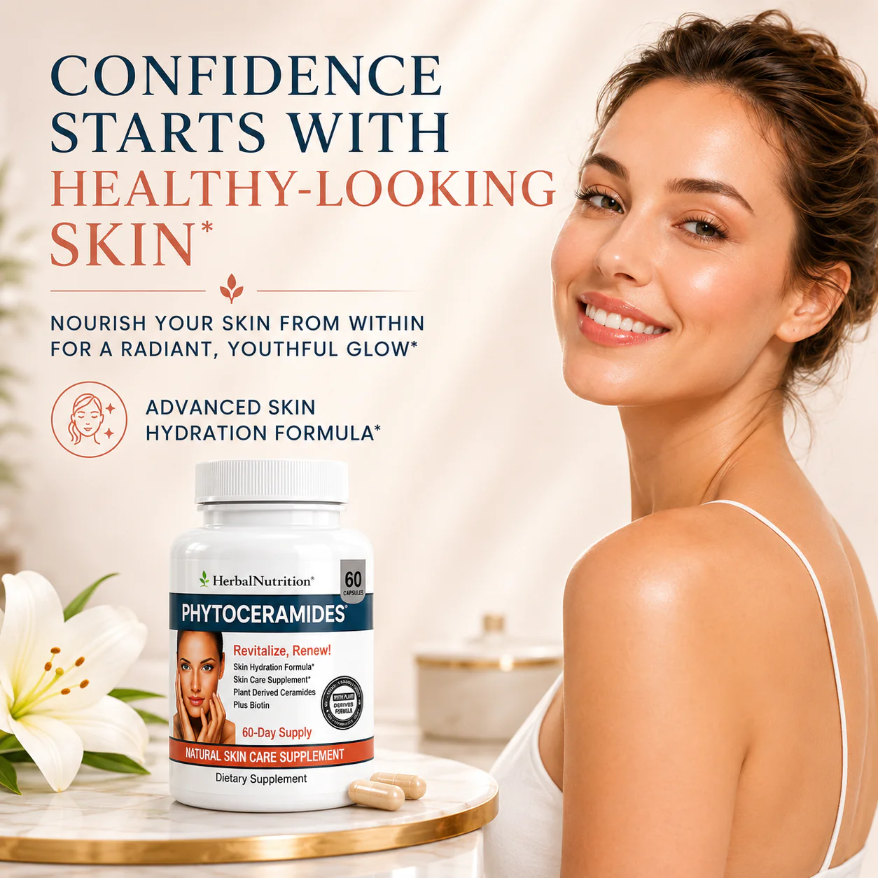 Phytoceramides with Skin Restoring Ceramides