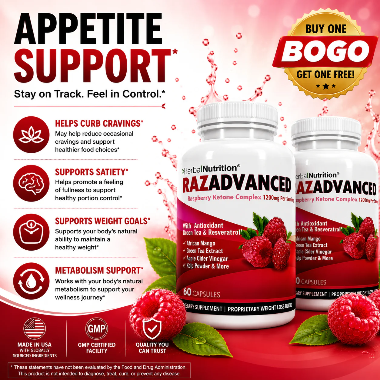 RazAdvanced Appetite Support