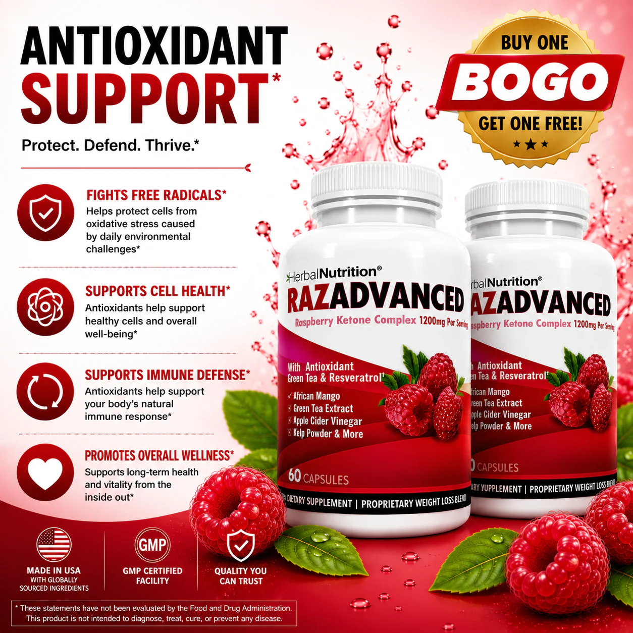 RazAdvanced Antioxidant Support
