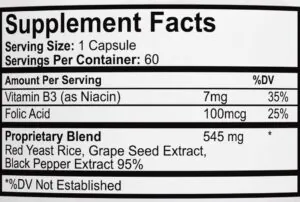 Restore Supplement Facts