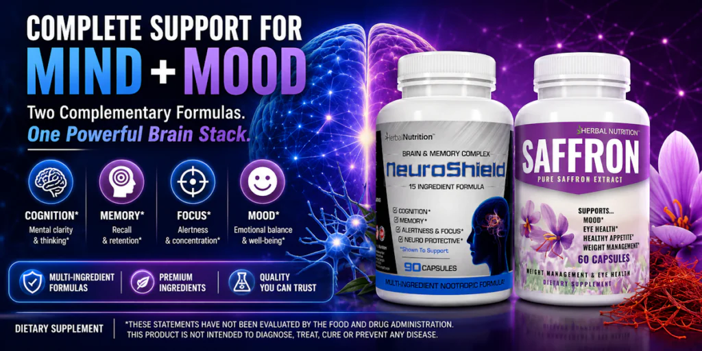 Neuroshield Saffron Benefit Summary