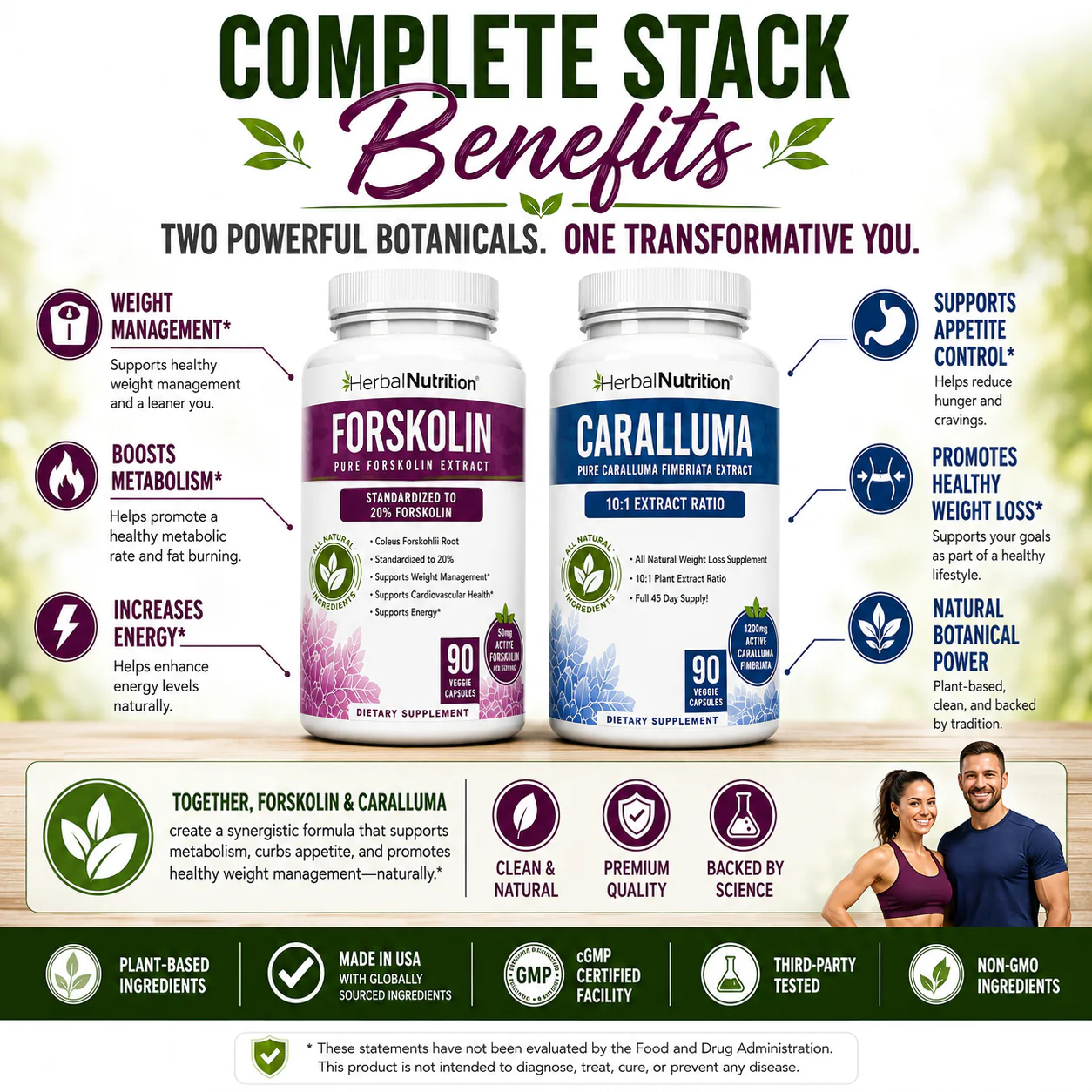 Forskolin Caralluma Stack Benefits