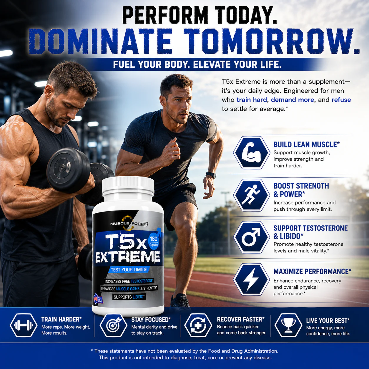 T5X-Extreme Testosterone Booster