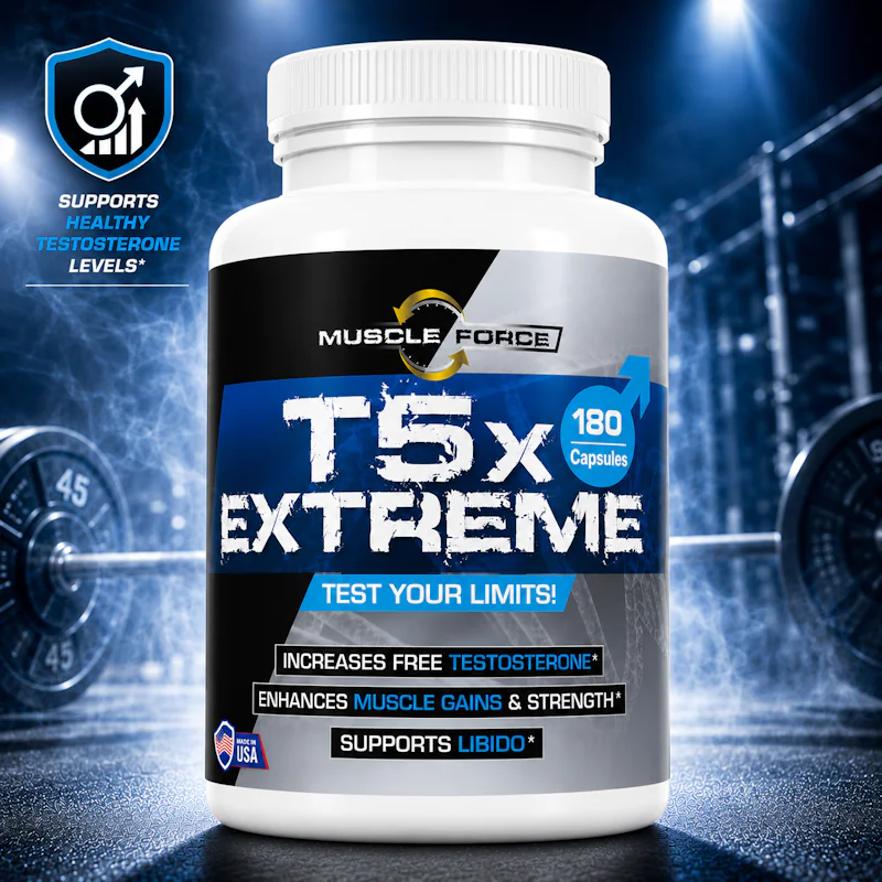 T5X Extreme Testosterone Support Supplement