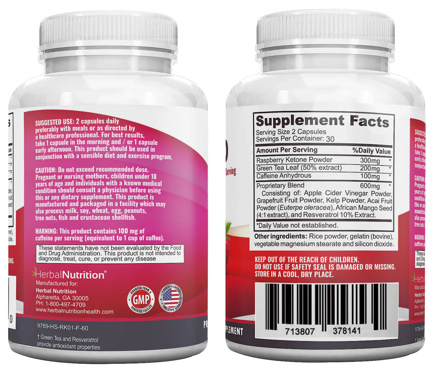 RazAdvanced Raspberry Ketones Weight Loss