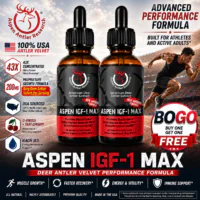 Aspen IGF-1 Max Deer Antler Velvet Spray Formula.