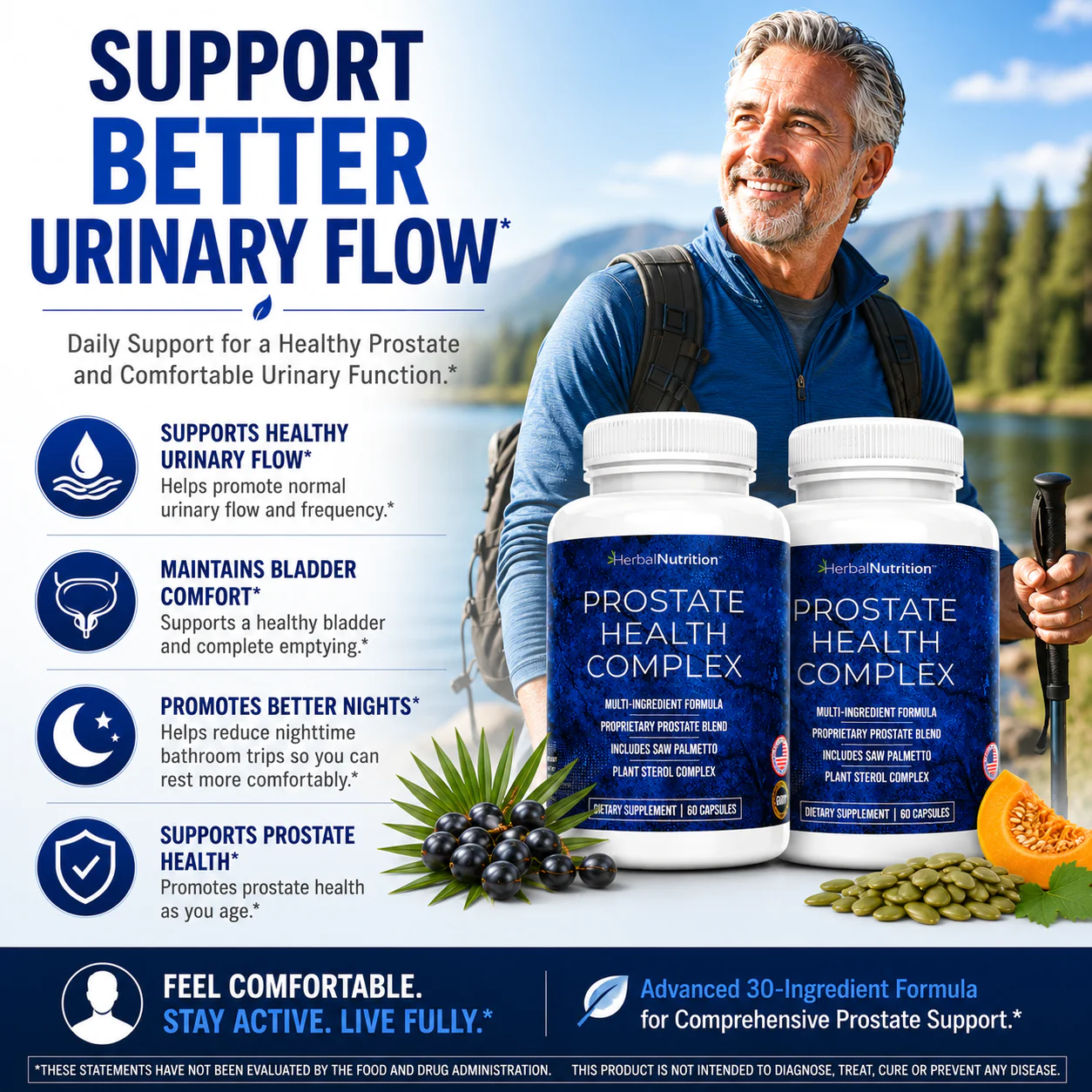 Prostate Complex for better flow