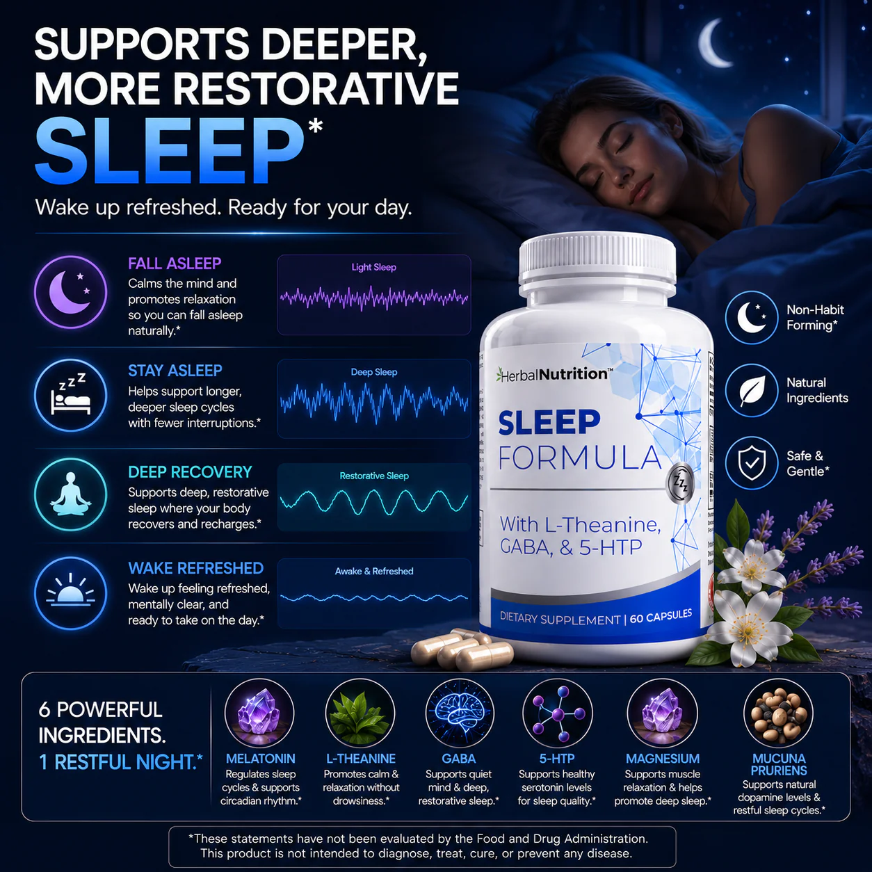 Sleep Formula for a restful night sleep