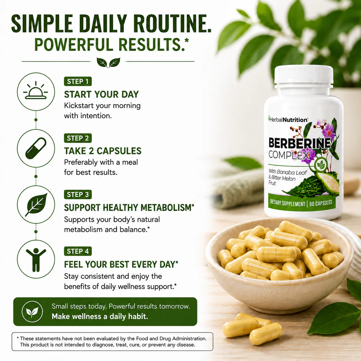 Add Berberine to your daily routine