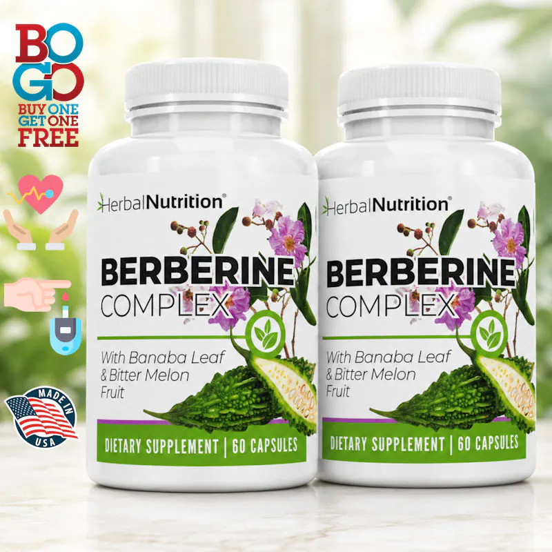 Berberine Complex Two Bottles