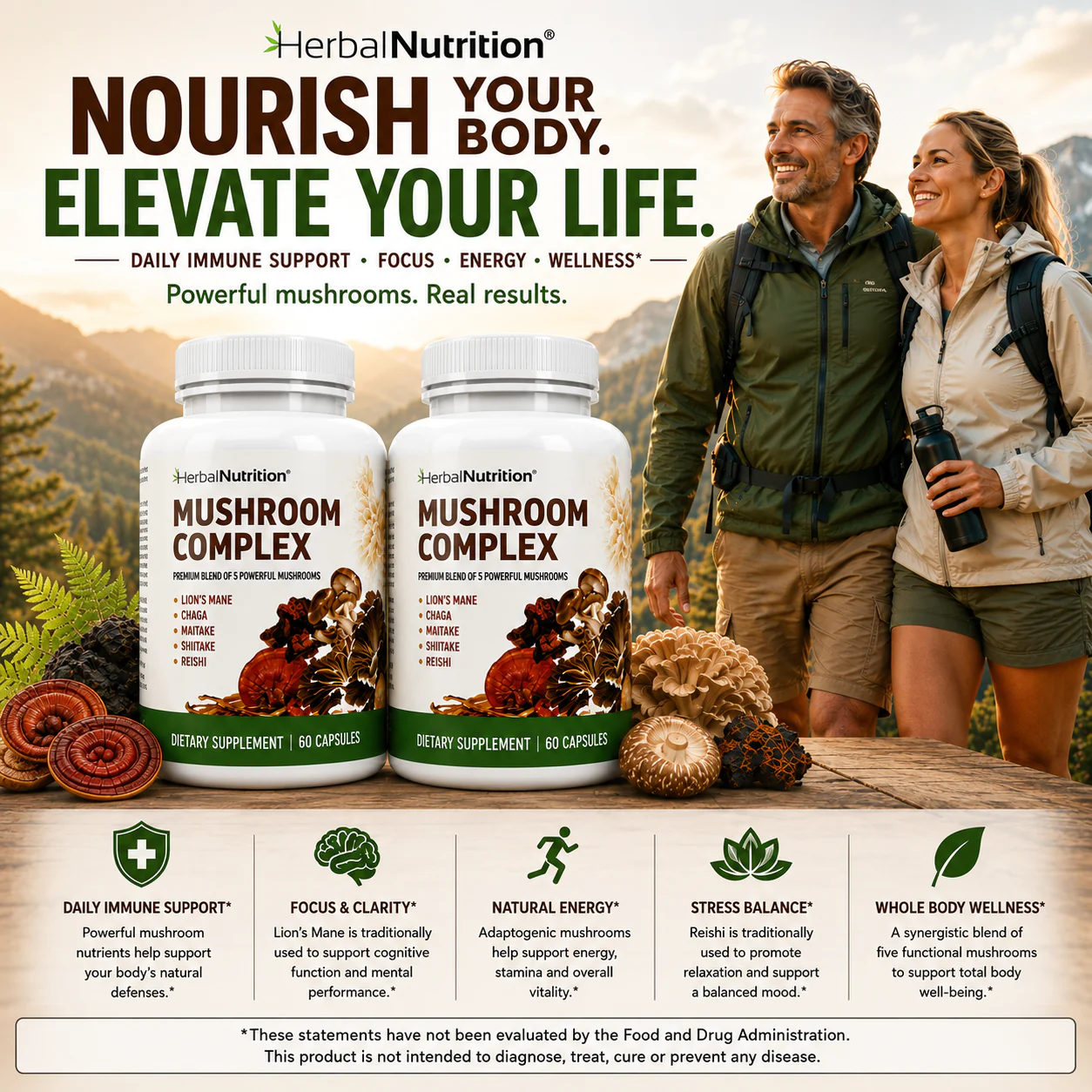 Mushroom Complex Elevate Your Life